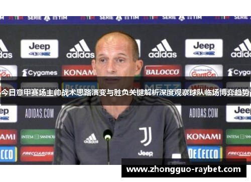 今日意甲赛场主帅战术思路演变与胜负关键解析深度观察球队临场博弈趋势